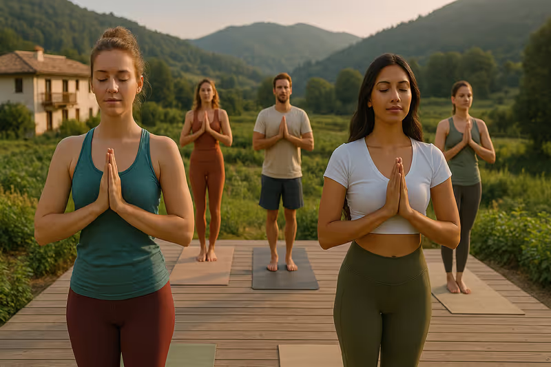 Yoga Retreat Guide to Practice Healing Community